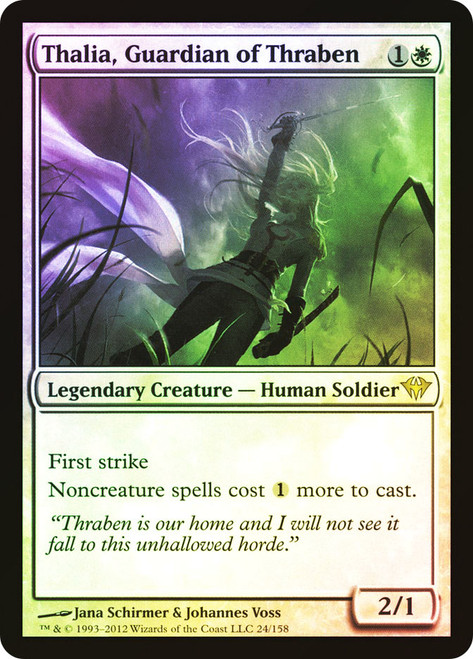 Thalia, Guardian of Thraben\nDark Ascension\nSingle\nMagic The Gathering