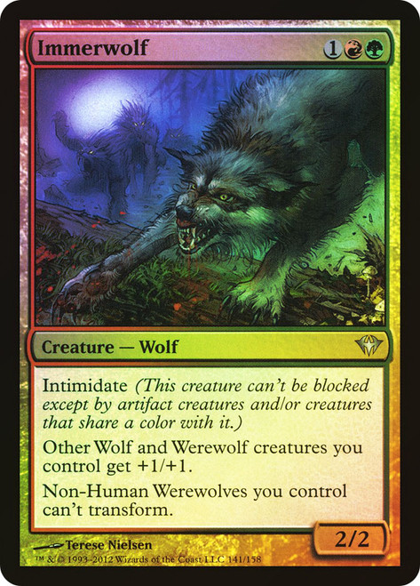 Immerwolf\nDark Ascension\nSingle\nMagic The Gathering