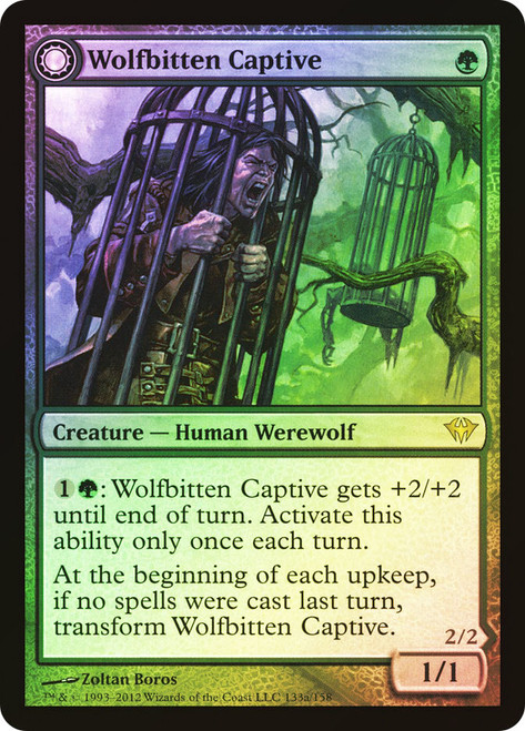 Wolfbitten Captive // Krallenhorde Killer\nDark Ascension\nSingle\nMagic The Gathering