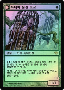 Wolfbitten Captive // Krallenhorde Killer
Dark Ascension - Korean
Single
Magic The Gathering