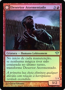 Afflicted Deserter // Werewolf Ransacker
Dark Ascension - Portuguese
Single
Magic The Gathering
