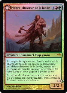 Huntmaster of the Fells // Ravager of the Fells
Dark Ascension - French
Single
Magic The Gathering