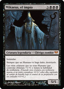 Mikaeus, the Unhallowed | Dark Ascension - Japanese | Star City Games