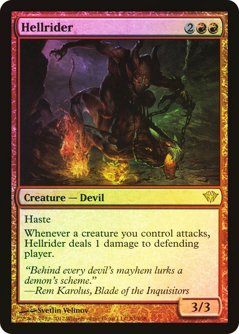 Hellrider\nDark Ascension\nSingle\nMagic The Gathering