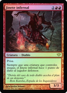 Hellrider
Dark Ascension (Foil) - Spanish
Single
Magic The Gathering