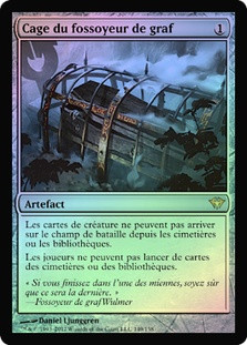 Grafdigger's Cage
Dark Ascension (Foil) - French
Single
Magic The Gathering