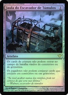 Grafdigger's Cage
Dark Ascension (Foil) - Portuguese
Single
Magic The Gathering