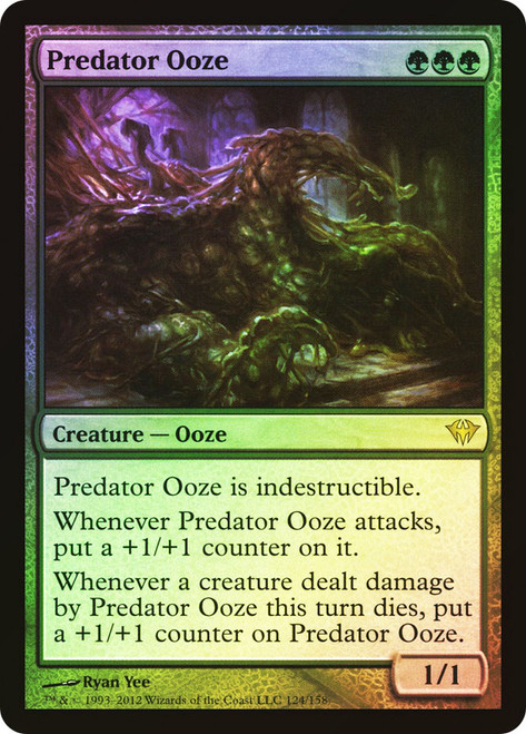 Predator Ooze\nDark Ascension\nSingle\nMagic The Gathering