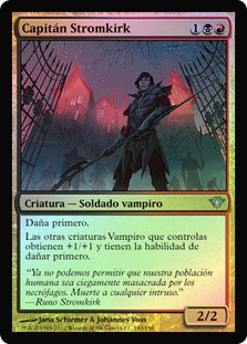 Stromkirk Captain
Dark Ascension (Foil) - Spanish
Single
Magic The Gathering