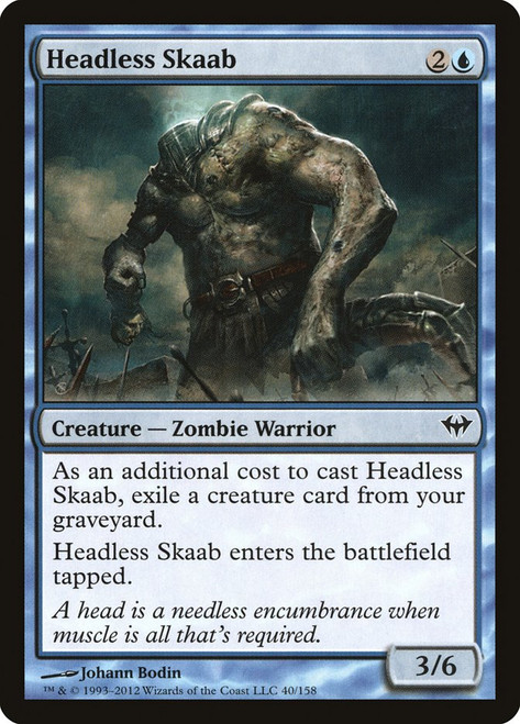 Headless Skaab\nDark Ascension\nSingle\nMagic The Gathering