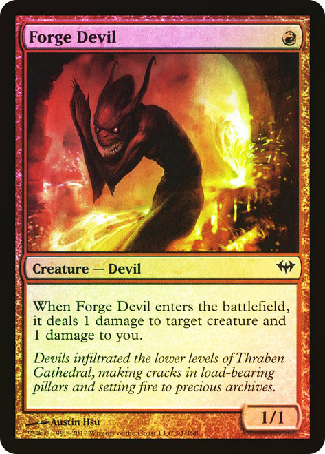 Forge Devil\nDark Ascension\nSingle\nMagic The Gathering