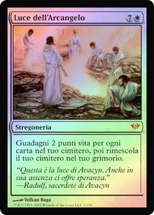 Archangel's Light
Dark Ascension (Foil) - Italian
Single
Magic The Gathering