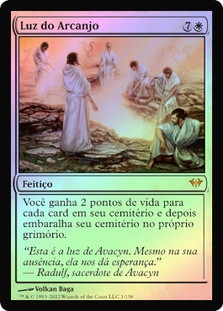 Archangel's Light
Dark Ascension (Foil) - Portuguese
Single
Magic The Gathering