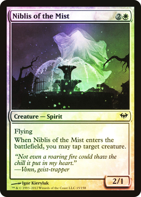 Niblis of the Mist\nDark Ascension\nSingle\nMagic The Gathering