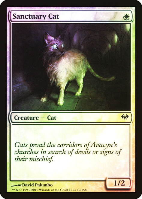 Sanctuary Cat\nDark Ascension\nSingle\nMagic The Gathering