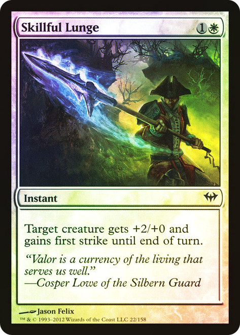 Skillful Lunge\nDark Ascension\nSingle\nMagic The Gathering