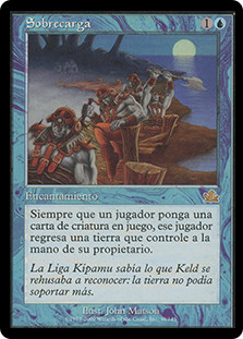 Overburden
Prophecy - Spanish
Single
Magic The Gathering
