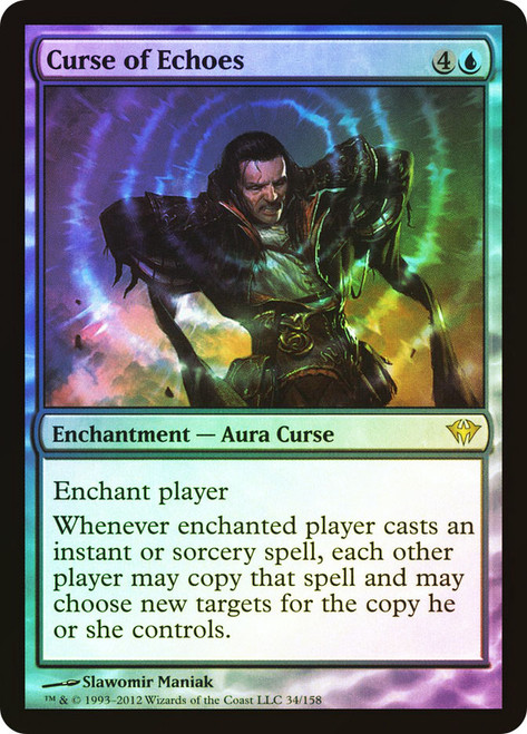 Curse of Echoes\nDark Ascension\nSingle\nMagic The Gathering