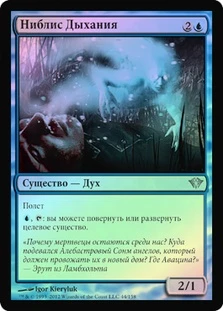 Niblis of the Breath
Dark Ascension (Foil) - Russian
Single
Magic The Gathering