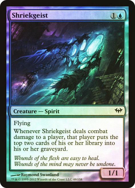 Shriekgeist\nDark Ascension\nSingle\nMagic The Gathering