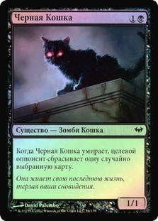 Black Cat
Dark Ascension (Foil) - Russian
Single
Magic The Gathering