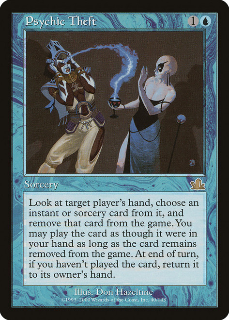 Psychic Theft\nProphecy\nSingle\nMagic The Gathering