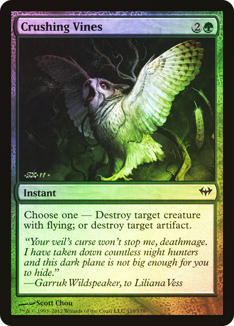 Crushing Vines\nDark Ascension\nSingle\nMagic The Gathering