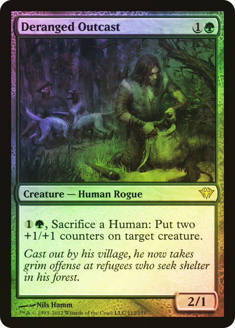 Deranged Outcast\nDark Ascension\nSingle\nMagic The Gathering