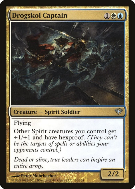 Drogskol Captain\nDark Ascension\nSingle\nMagic The Gathering