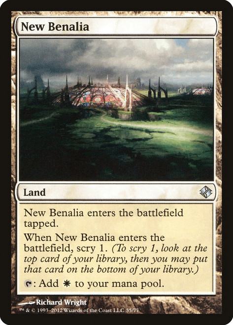 New Benalia\nDuel Decks: Venser vs. Koth\nSingle\nMagic The Gathering