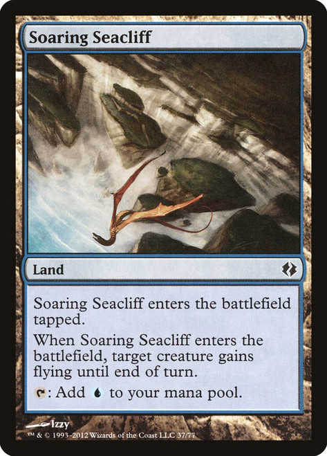 Soaring Seacliff\nDuel Decks: Venser vs. Koth\nSingle\nMagic The Gathering