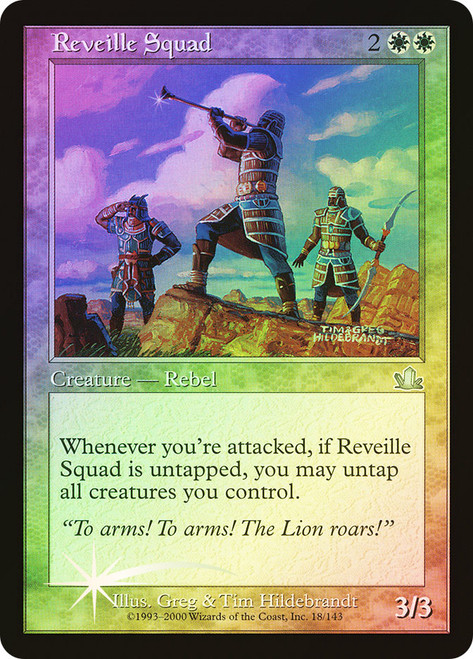 Reveille Squad\nProphecy\nSingle\nMagic The Gathering