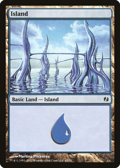Island (#43)\nDuel Decks: Venser vs. Koth\nSingle\nMagic The Gathering