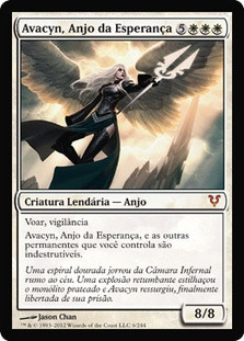 Avacyn, Angel of Hope
Avacyn Restored - Portuguese
Single
Magic The Gathering