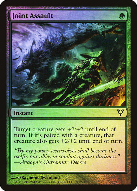 Joint Assault\nAvacyn Restored\nSingle\nMagic The Gathering