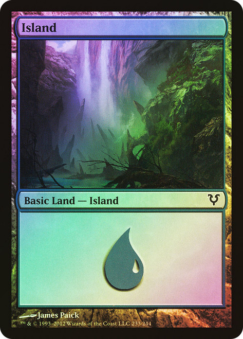 Island (#233)\nAvacyn Restored\nSingle\nMagic The Gathering