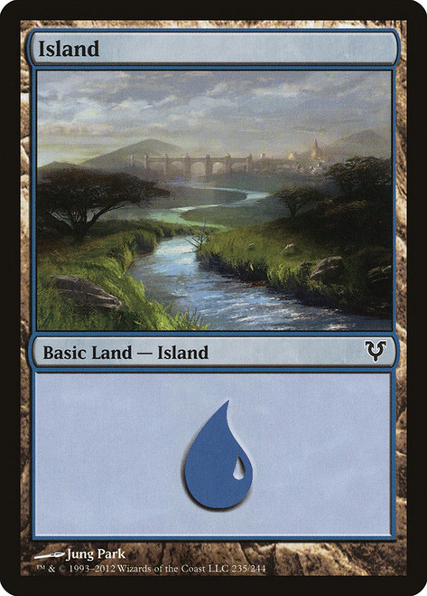 Island (#235)\nAvacyn Restored\nSingle\nMagic The Gathering