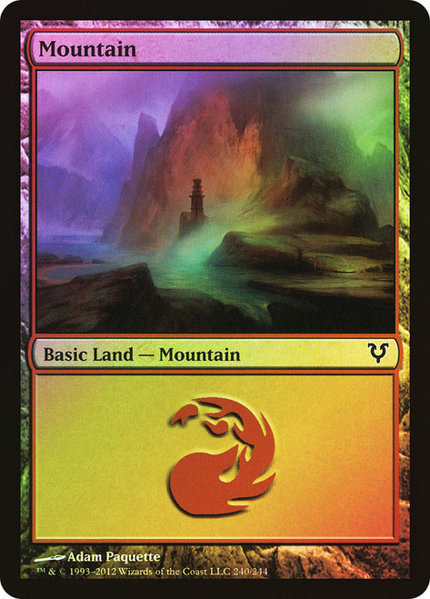 Mountain (#240)\nAvacyn Restored\nSingle\nMagic The Gathering