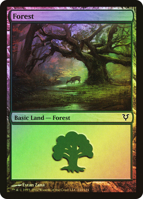 Forest (#244)\nAvacyn Restored\nSingle\nMagic The Gathering