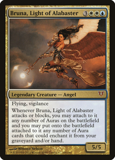 Bruna, Light of Alabaster\nAvacyn Restored\nSingle\nMagic The Gathering