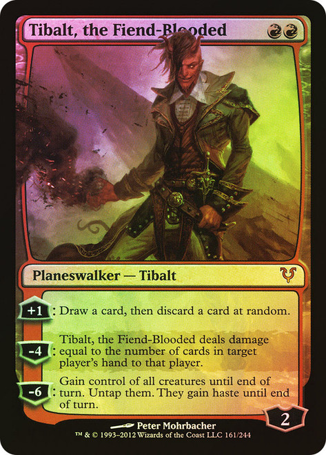 Tibalt, the Fiend-Blooded\nAvacyn Restored\nSingle\nMagic The Gathering