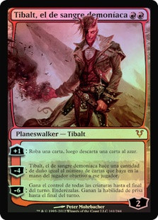 Tibalt, the Fiend-Blooded
Avacyn Restored (Foil) - Spanish
Single
Magic The Gathering