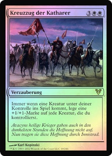 Cathars' Crusade
Avacyn Restored (Foil) - German
Single
Magic The Gathering
