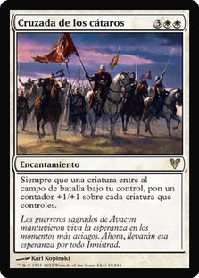 Cathars' Crusade
Avacyn Restored - Spanish
Single
Magic The Gathering