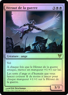 Herald of War
Avacyn Restored (Foil) - French
Single
Magic The Gathering