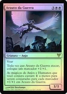 Herald of War
Avacyn Restored (Foil) - Portuguese
Single
Magic The Gathering