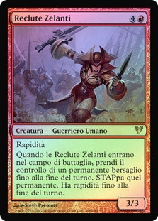 Zealous Conscripts
Avacyn Restored (Foil) - Italian
Single
Magic The Gathering