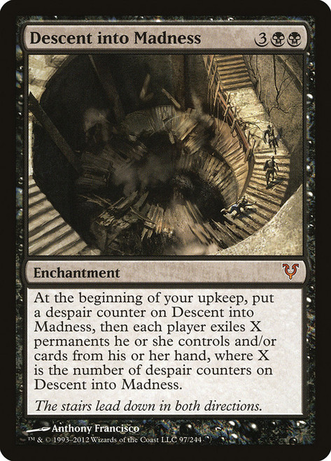 Descent into Madness\nAvacyn Restored\nSingle\nMagic The Gathering