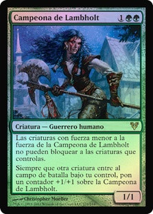 Champion of Lambholt
Avacyn Restored (Foil) - Spanish
Single
Magic The Gathering