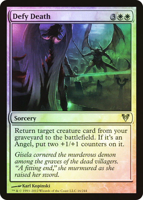 Defy Death\nAvacyn Restored\nSingle\nMagic The Gathering